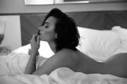 Demi Lovato Bare Bum (B&Amp;Amp;Amp;W)