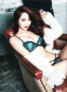 K-Pop Idol Kyungri In Lingerie