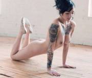 Hot Yoga And Tattoos