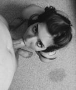 Those Eyes Tho !! More Comments Get More Pics #Blowjob #Gwcouple