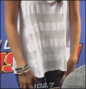 Selena Gomez Leaning Forward