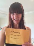 (F)Ace, Boobs And Butt Make Verification Fun!