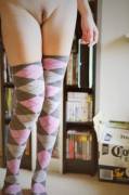 [F]Eeling Adorable In My New Thigh High Socks