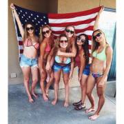 [Ig] American Flag Girls