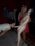 [Fb] Two Sisters Playing With A Sex Doll