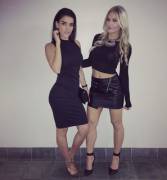 [Ig] Black Dress And Skirt