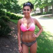 [Fb] Petite Brown Chick (Crossposted From /R/Facebookcleavage)