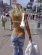 Blonde In Ripped Jeans From Behind. I Requested It, You Guys Found It! Thanks /U/Mountainfrost ...