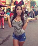 Tight Shorts And A Tighter Shirt