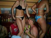 Lucky Guy Has The Best Seat In The Place.