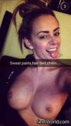 Snapchat Babe Showing Her Tits