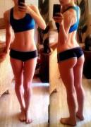 Me In Boyshorts, Getting Ready For The Gym