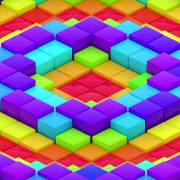 Wave Of Colored Boxes