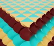 Animation Of Cross Sections Of A Rhombohedral Cell Made Of Close Packing, Rhombic ...