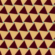 Trippy Rotating Triangle Tessellation Animation - Tri[F]Orce On Acid
