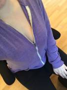 Wore My Nipple Clamps To Work :) [F] (X-Post From Workgw)