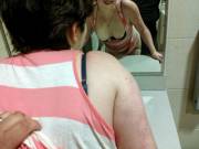 We Snuck Into The Bathroom At The To Have A Quick [F]Uck