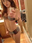 Busty Redhead In Panties