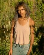 Zoe Kravitz Showing Her Boobs