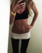 Showing Off A Flawless Body