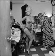 Checking Herself Out In The Mirror