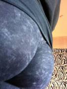 Hungry For Black Acid-Washed Leggings, Too