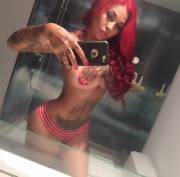 Check Out The Hips On This Sexy Redhead!