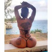 Fat Ass And A Back Tat