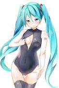 Miku Testing New Swimsuit Design [Vocaloid]