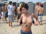 At The Porta Potties