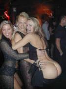 Girls Love To Tease In The Club