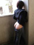 Going Commando In Her Jeans