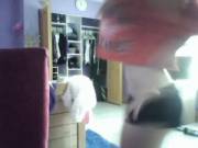 Sneaky &Amp;Amp;Amp; Sexy Mooning From Her Bedroom [Gif]