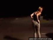 Mooning Bends Over Sexy Gif