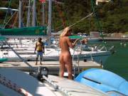 On A Boat. (/R/Blondeass)