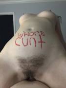 She Wrote On Herself, Then She Rode Me... [F]