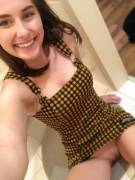 Forgot She Wasn't Wearing Panties