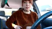 Fingering And Cum Play In Car