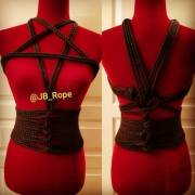 Pentagram Harness W/ Corset