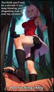 Shinobi Training With Sakura [Femdom] [Feet] [Humiliation] [Anime] [Naruto] [Sakura ...