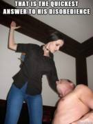 Quickest Answer To His Disobedience