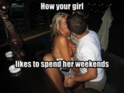 At A Bar, Being Groped By Strangers