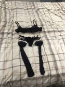 Finally Added Some Stockings To His Outfit...can’t Wait For Him To Come Upstairs ...