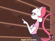 Reggie In The Library.