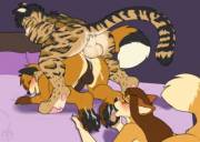 Dinner And A Show [M/M/F] (Carifoxleopard)