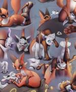 Nickit &Amp;Amp;Amp; Vulpix [Ffmf] (Trigaroo)