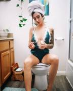 Now We Know Why She Takes So Long!