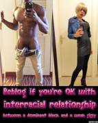 Promote Interracial Relationship Between Black Guys And White Sissies !!!