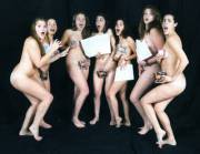 Group Of Enf Musician Girls