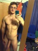 Nerdy Glasses. Always A Plus.